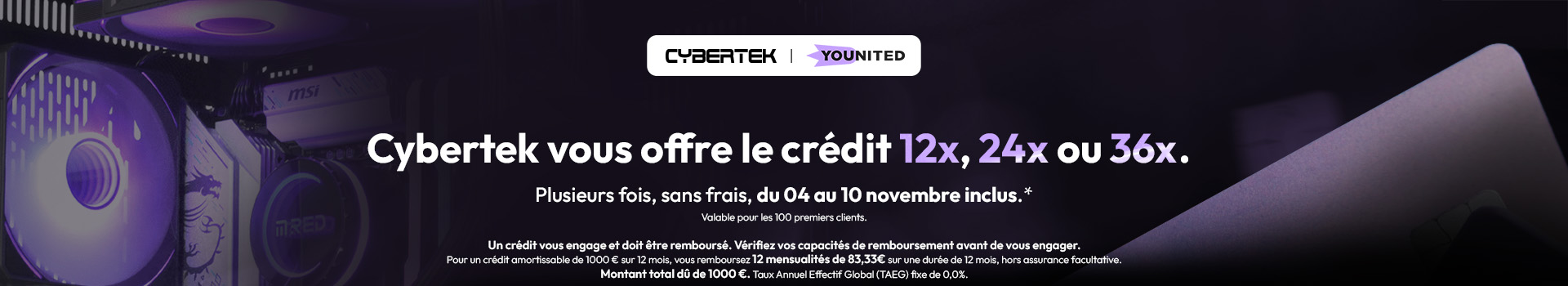 Younited - Lancement Black Month 2025 